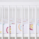 Snüz Multi Rainbow Univerzális Gumis Lepedő Szett Bölcsőbe, 2 db