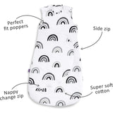 Зимен Чувал За Спане С Цип Snuzpouch (0 6 М.) Mono Rainbow Snüz