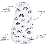 Летен Чувал За Спане С Цип Snuzpouch (0 6 М.) Mono Rainbow Snüz