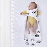 Летен Чувал За Спане С Цип Snuzpouch (0 6 М.) Mono Rainbow Snüz