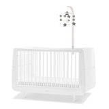 Forgó Zenejáték Kiságyra Baby Mobile Rose White Snüz