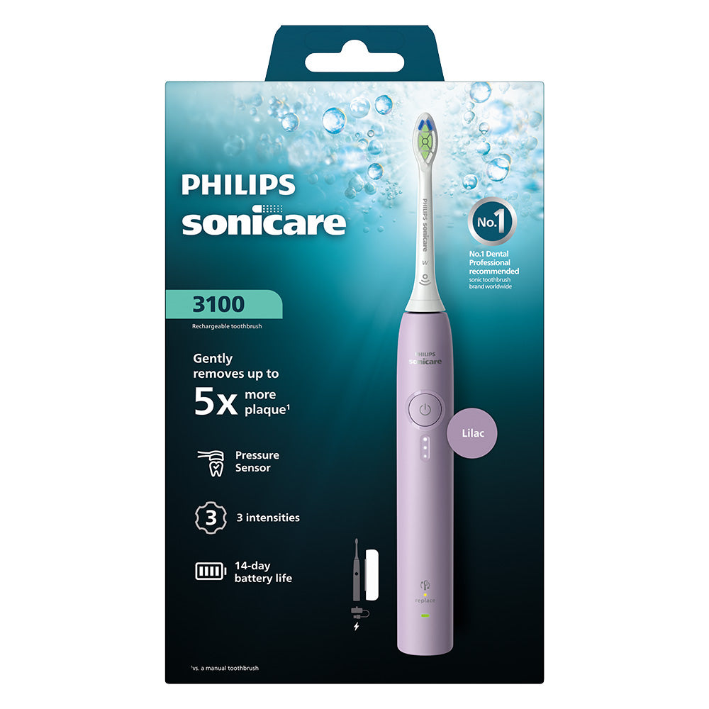 Електрическа Четка За Зъби 3100 Hx4033 27 Люляк, С Кутия Philips Sonicare