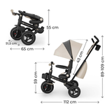 Spinstep 2 Plus Триколка Бежова Kinderkraft