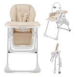 Столче За Хранене Kinderkraft Tummie Бежово --- BebeMama