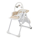 Столче За Хранене Kinderkraft Tummie Бежово --- BebeMama