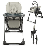Столче За Хранене Kinderkraft Tummie Сиво --- BebeMama