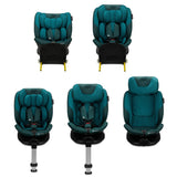 Столче За Кола Kinderkraft I-Fix I-Size Harbor Син --- BebeMama
