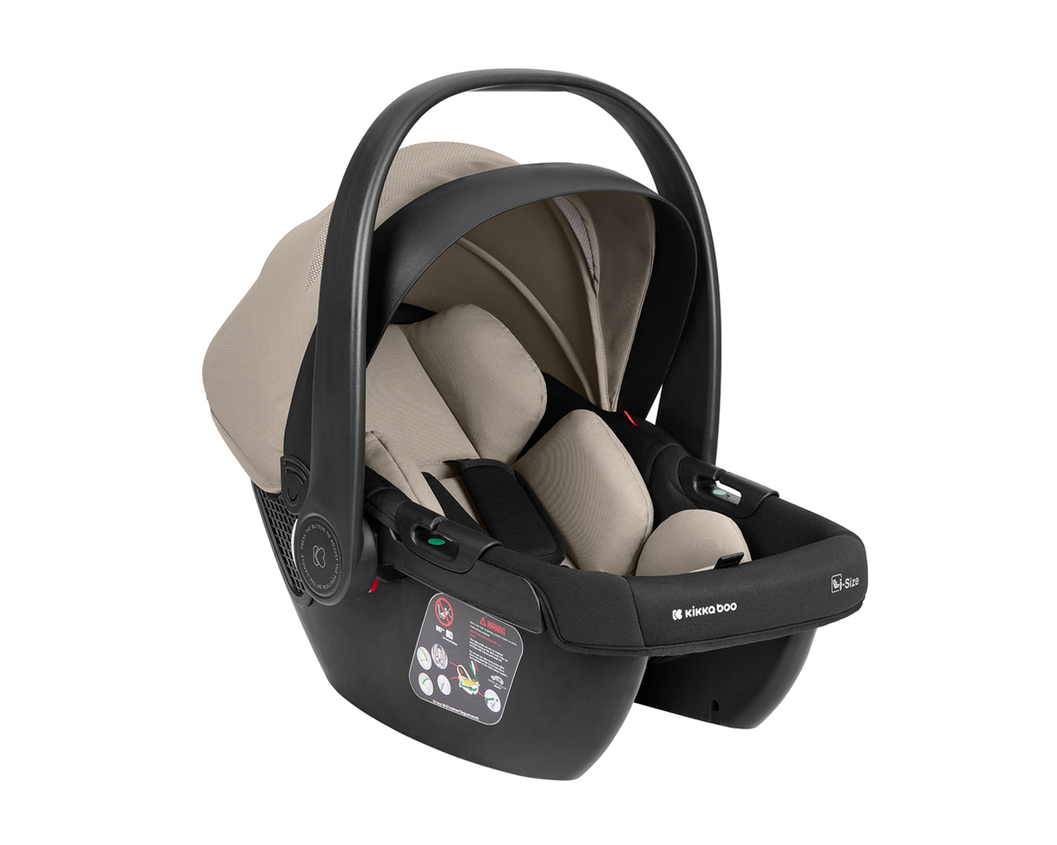 Комбинирана Количка 3в1 С Кош За Новородено Chiara Beige Kikkaboo