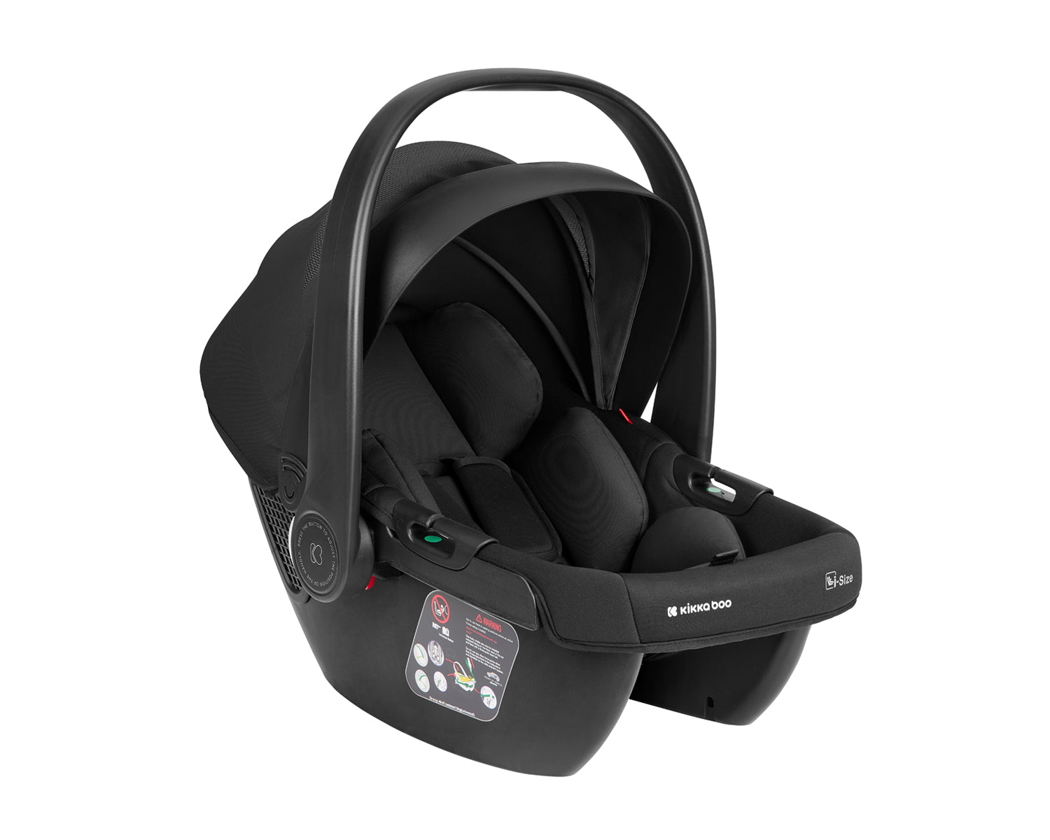 Комбинирана Количка 3в1 С Кош За Новородено Chiara Black Kikkaboo