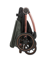 Комбинирана Количка 2в1 С Кош За Новородено Kara Army Green Kikkaboo