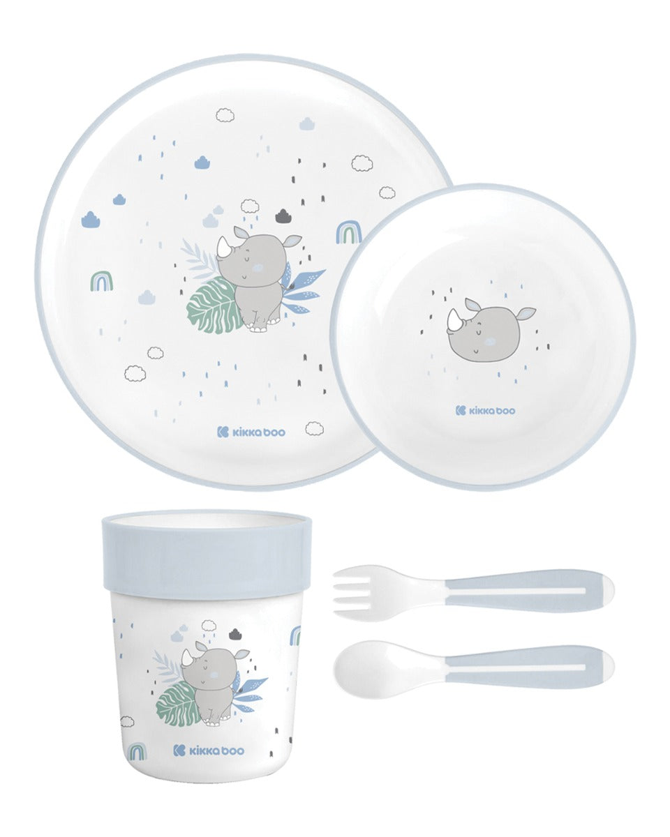 plastic sigur Set de masă Savanna Blue