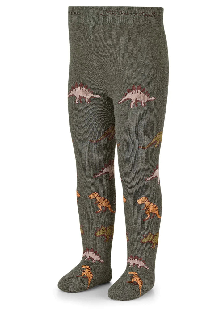 Детски Термо Чорапогащник С Динозаври, 122 128 5 6 Г. Sterntaler