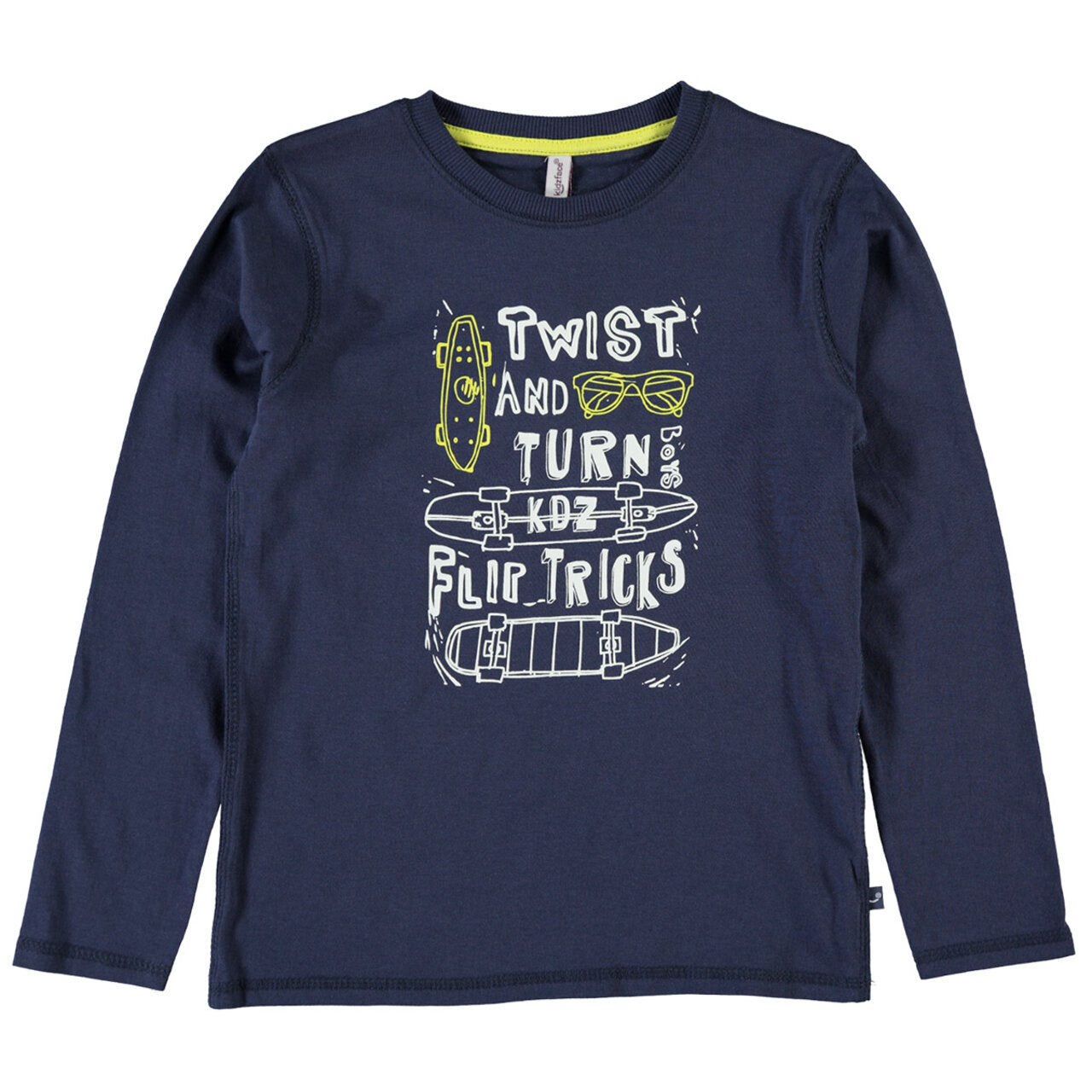 Тъмно Синя Детска Блуза За Момчета, 128 См. 8 Г. Kidzface