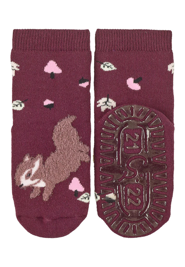 Термо Чорапи Със Силикон С Мотив На Горски Животни, 27 28 4 5 Г. Sterntaler