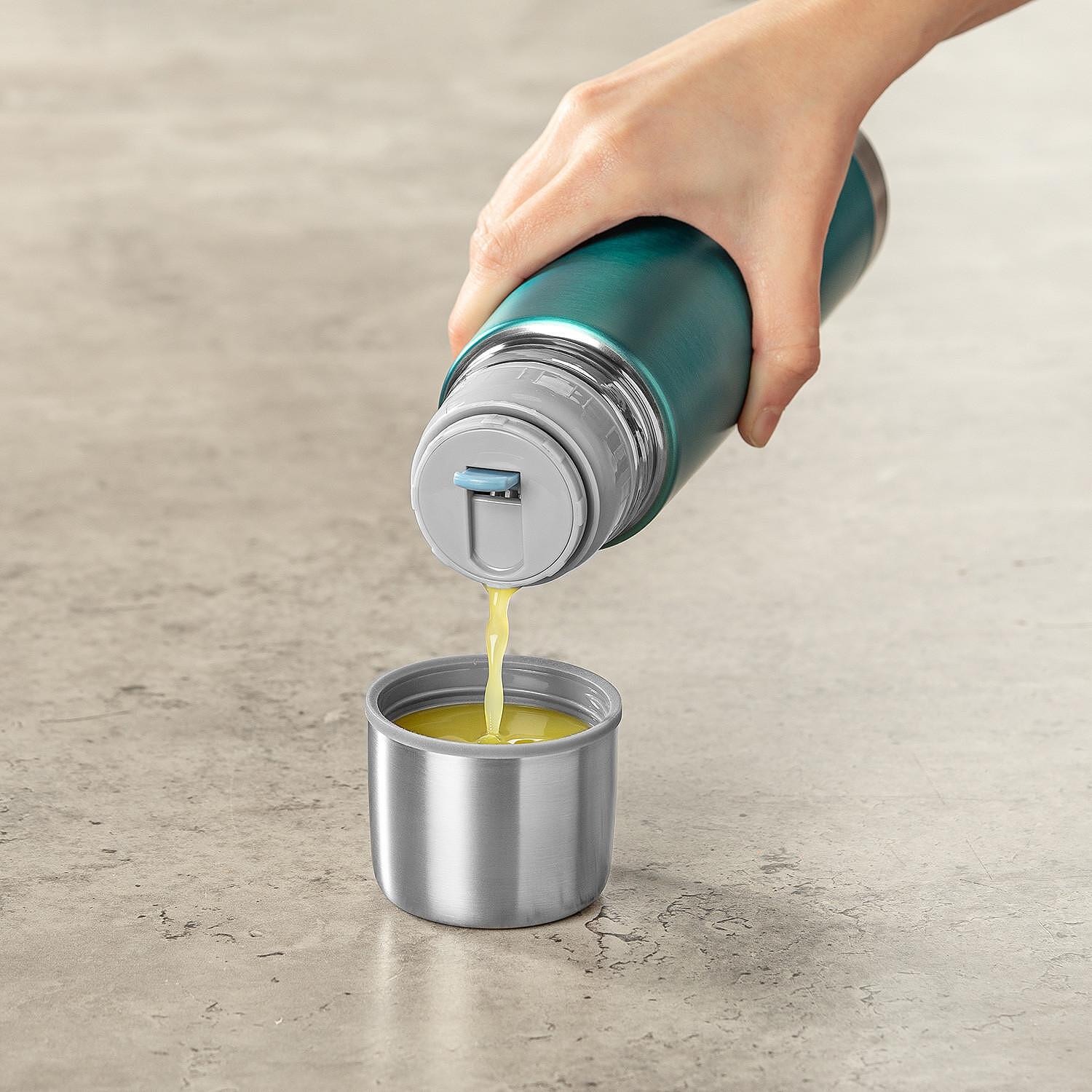 Термос От Неръждаема Стомана 0.5л, Син 90503 New022962 Reer