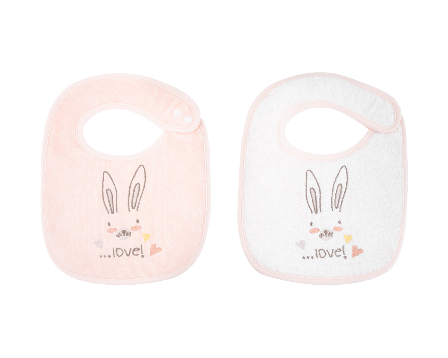 Сет 2 Бр. Хавлиен Лигавник Тери Rabbits In Love - Лигавници - Kikkaboo - BebeMama