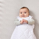 Летен Спален Чувал 0 6 М. Printed White Rice The Little Green Sheep