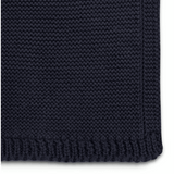 Kötött babatakaró 75x75 cm Midnight The Little Green Sheep