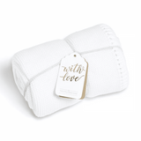Плетено Бебешко Одеяло 75х75 См. White The Little Green Sheep