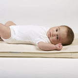 Matracvédő mini Stokke bölcsőhöz, 60x75 cm, természetes organikus pamut, The Little Green Sheep