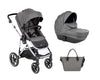 Комбинирана Количка 2В1 С Твърд Кош Thea Dark Grey
