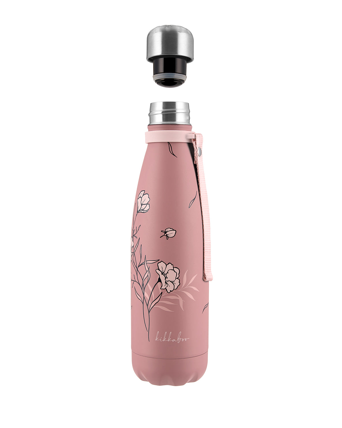 Термо Бутилка 500мл Flora Blush Kikkaboo