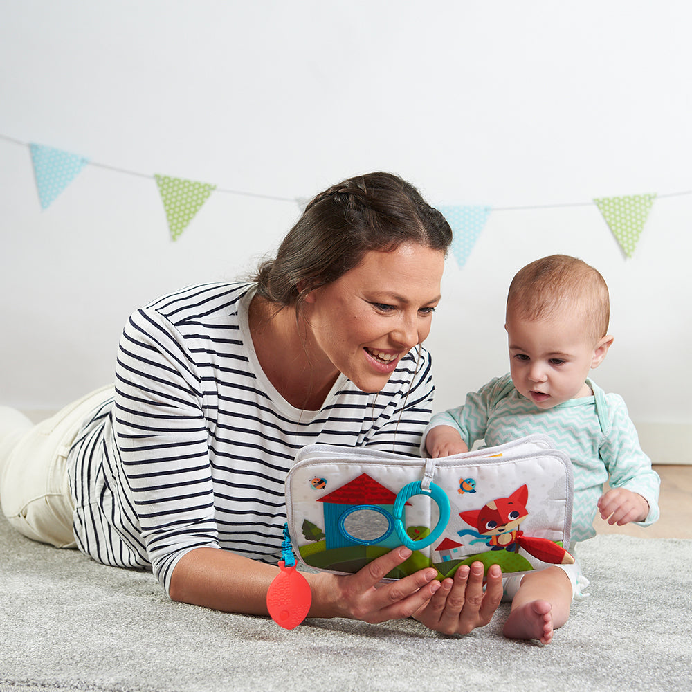 Малки Умничета Where Do I Travel Book Meadow Days (мека Книжка), 3м+ Tiny Love