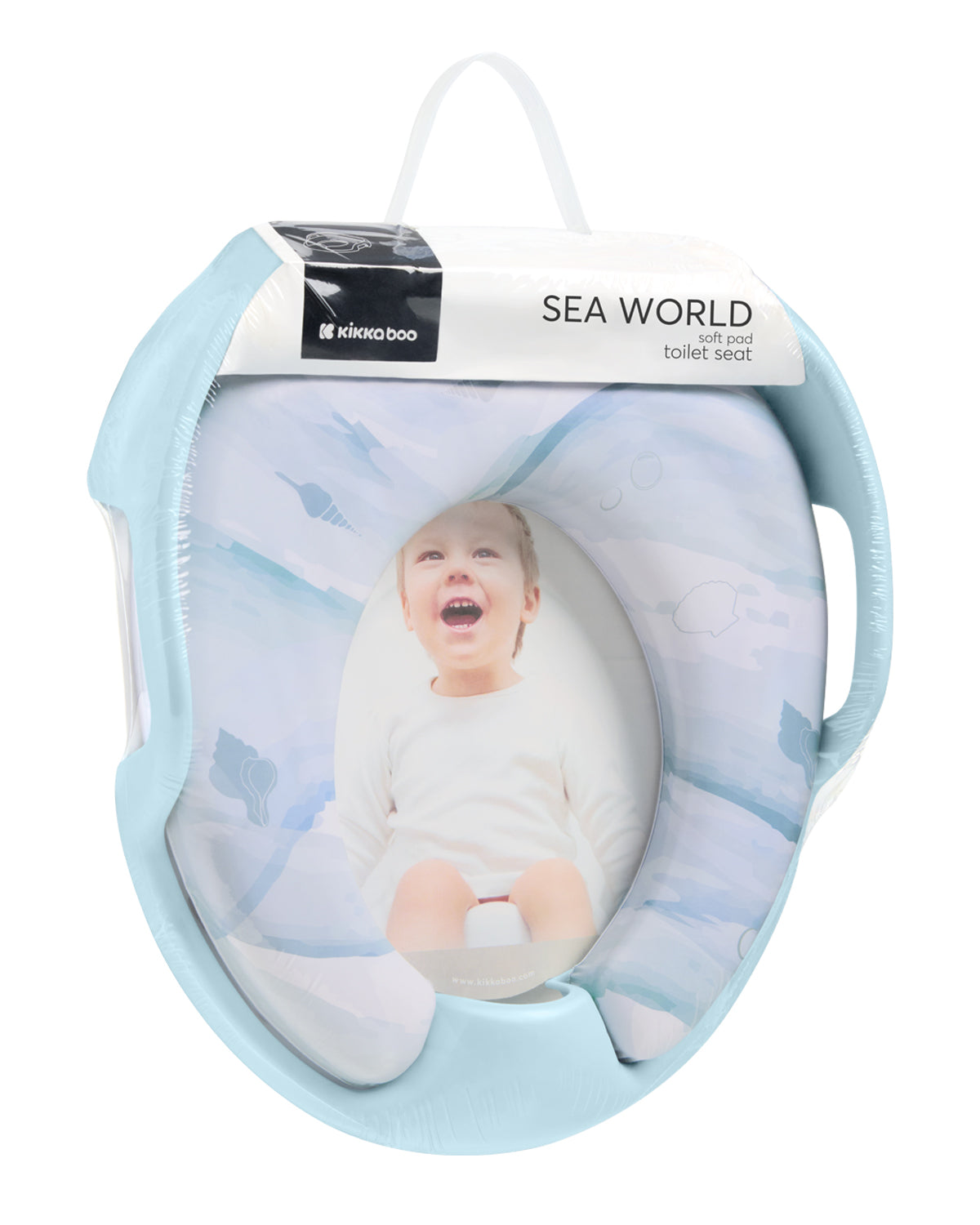 Тоалетна Седалка Sea World Seashell Blue Kikkaboo