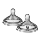 Tommee Tippee Tetină Medie - 2 Picături Easi Vent, Pachet 2 Bucăți