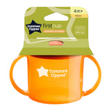 Чаша С Дръжки First Cup 4м+, Оранжева Tommee Tippee
