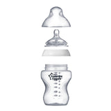 Biberon Tommee Tippee Closer To Nature Easi Vent, 260 ml, pachet de 2 bucăți