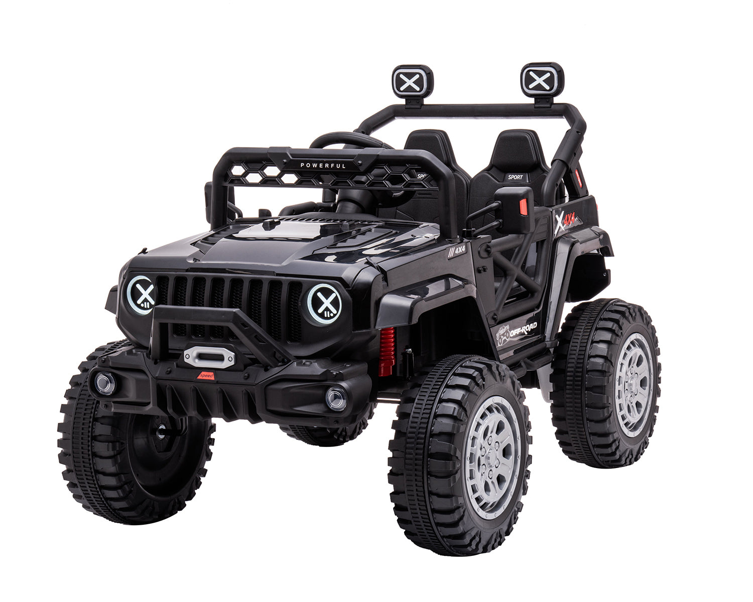 Акумулаторна Кола Tracker Black + Батерия 12V/14Ah