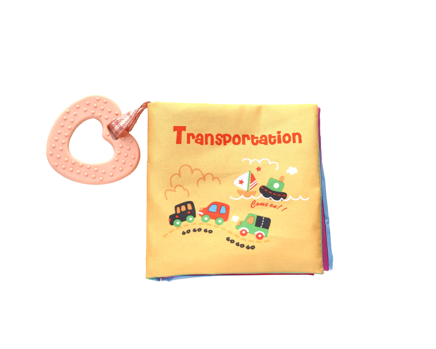 Образователна Текстилна Книжка С Чесалка Transportation --- BebeMama