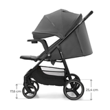Trig 3 Бебешка Количка С Табла Granite Grey Kinderkraft