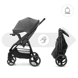Trig 3 Бебешка Количка С Табла Granite Grey Kinderkraft