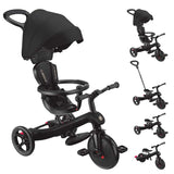 Триколка 4 В 1 Explorer Trike Със Сенник, Черна Globber