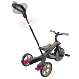 Tricicletă Globber Explorer 4 în 1 cu copertină bej