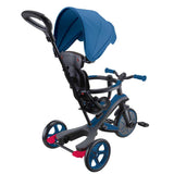 Tricicletă K 4 în 1 Globber Explorer Tricicletă cu copertină în culoarea albastru regal