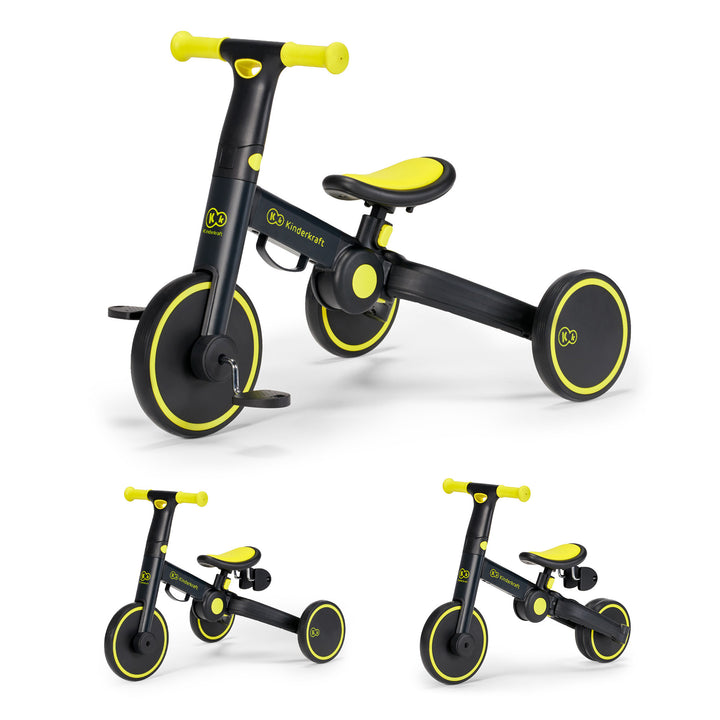 Триколка Kinderkraft 4Trike 3В1 Черен -  -  - BebeMama