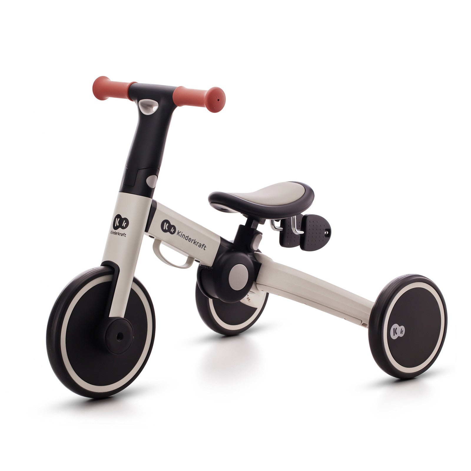 Триколка Kinderkraft 4Trike 3В1 Grey - Триколки - Kinderkraft - BebeMama