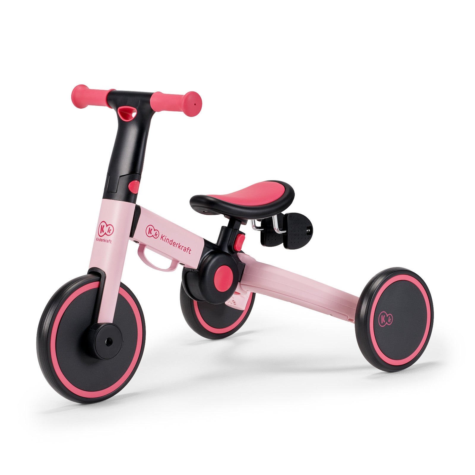 Триколка Kinderkraft 4Trike 3В1 Pink - Триколки - Kinderkraft - BebeMama