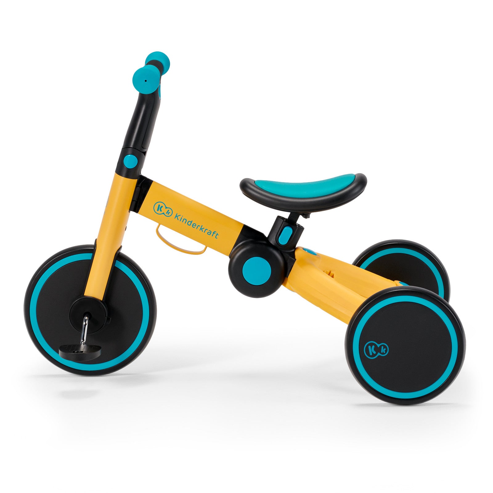 Триколка Kinderkraft 4Trike 3В1 Жълт --- BebeMama