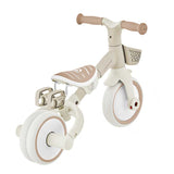 Триколка С Родителски Контрол 3 В 1 Learning Trike Plus Ecologic, Бежова Globber