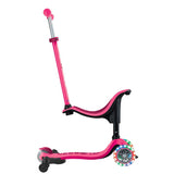 Тротинетка 4 В 1 Globber Go Up Sporty Lights 360° - Розова