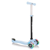 Тротинетка Globber 4 В 1 Със Стабилизатор Go Up Sporty Lights - Пастелно Синя --- BebeMama