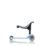 Тротинетка Globber 4 В 1 Със Стабилизатор Go Up Sporty Lights - Пастелно Синя --- BebeMama