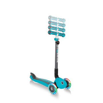 Тротинетка С Родителски Контрол 5 В 1 Go Up Deluxe Lights - Тюркоаз -  -  - BebeMama