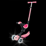 Тротинетка С Родителски Контрол Go Up Deluxe Lights, Пастелно Розова Globber