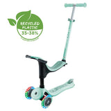 Тротинетка Със Седалка 4 В 1 Globber Go Up Sporty Light - Ментово Зелена