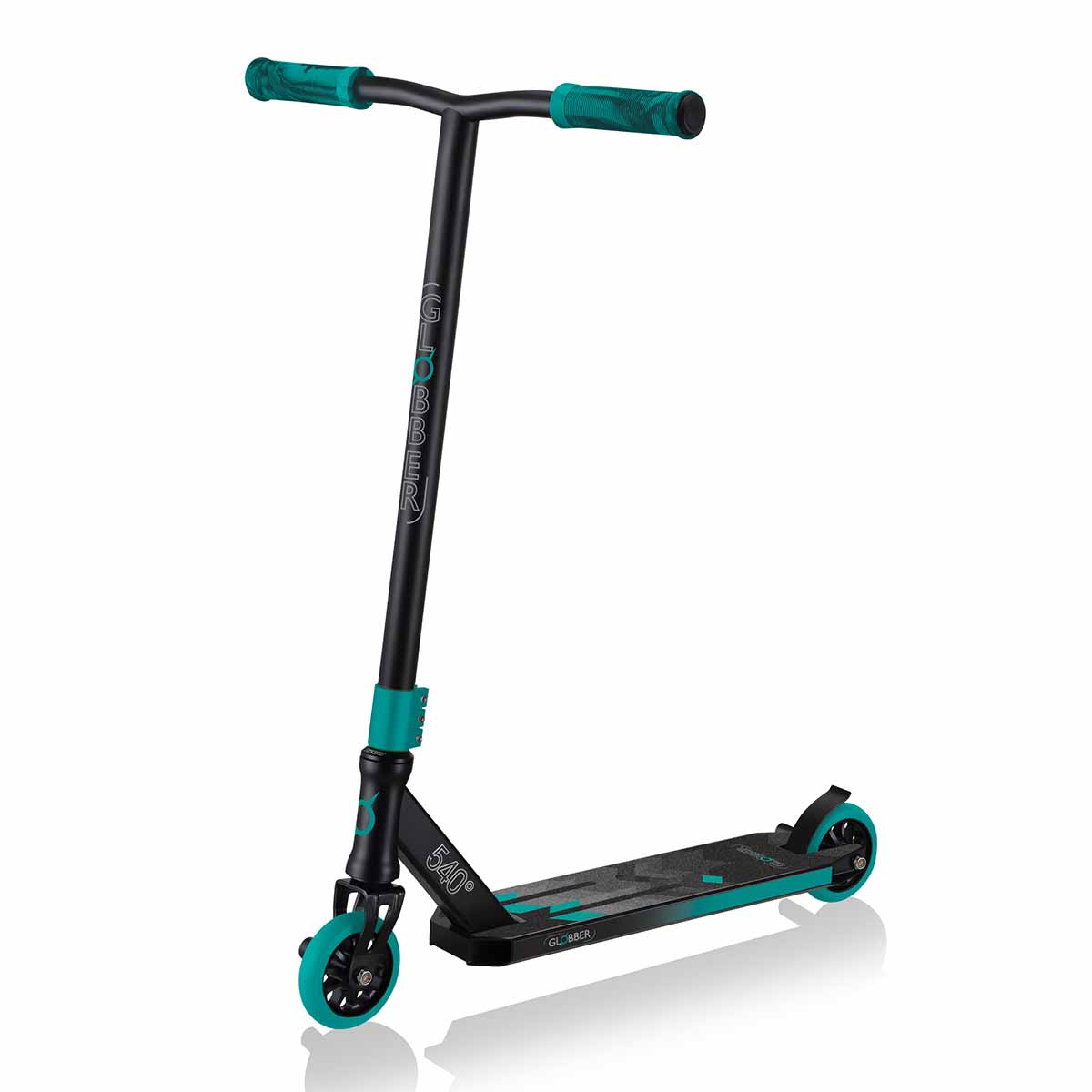 Тротинетка За Трикове Globber Gs 540 - Черна/Тюркоаз --- BebeMama